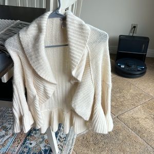 Beautiful cream colored sweater